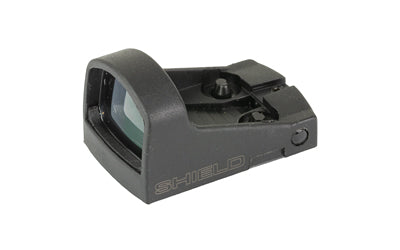 Shield Sights, SMS, Mini Red Dot Sight, Non Magnified, Shield RMSc Footprint, 8 MOA Red Dot, Polymer Construction, Black