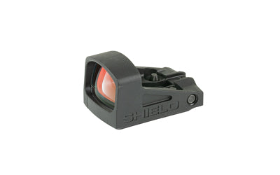 Shield Sights, SMS2, Glass Edition, Mini Red Dot Sight, Non Magnified, Shield RMSc Footprint, 8 MOA Red Dot, Black