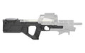 Strike Industries, SMC, Modular Chassis, Fits FN PS90, Black