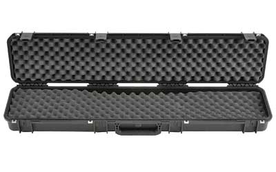 SKB Sports, 3I-Series, Single Rifle Case, With Foam, Polypropylene Copolymer Resin Construction, Black, 50.5"x11.625"x6", 14.06 lbs