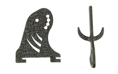 Skull Hooker, Arm and Prong for Trophy Tree, Black, Trophy Tree Not Included