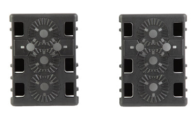 Safariland, 6004-35-2, Equipment Locking Receiver Plate, Fits ELS Locking Fork, Black