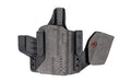 Safariland, INCOG-X, Joint Collaboration with Haley Strategic, Inside the Waistband Holster, Fits Smith & Wesson M&P M2.0 w/Light, Integrated Magazine Caddy, Microfiber Suede Wrapped Boltaron Construction, Gray, Right Hand