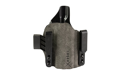 Safariland, INCOG-X, Joint Collaboration with Haley Strategic, Inside the Waistband Holster, Fits Smith & Wesson M&P M2.0, Microfiber Suede Wrapped Boltaron Construction, Gray, Right Hand