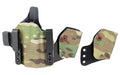 Safariland, INCOG-X, Joint Collaboration with Haley Strategic, Inside the Waistband Holster, Fits Glock 43X/48, Integrated Magazine Caddy, Microfiber Suede Wrapped Boltaron Construction, Multicam, Right Hand