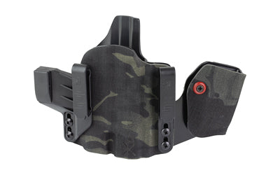 Safariland, INCOG-X, Joint Collaboration with Haley Strategic, Inside the Waistband Holster, Fits SIG P365/X/XL with Light, Integrated Magazine Caddy, Microfiber Suede Wrapped Boltaron Construction, Multicam Black, Right Hand