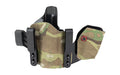 Safariland, INCOG-X, Joint Collaboration with Haley Strategic, Inside the Waistband Holster, Fits SIG P365/X/XL, Integrated Magazine Caddy, Microfiber Suede Wrapped Boltaron Construction, Multicam, Right Hand