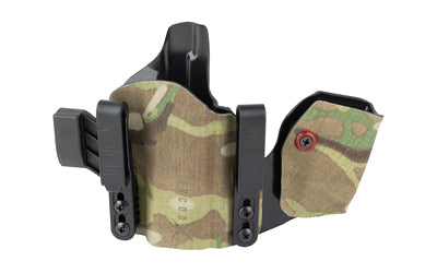 Safariland, INCOG-X, Joint Collaboration with Haley Strategic, Inside the Waistband Holster, Fits SIG P365/X/XL, Integrated Magazine Caddy, Microfiber Suede Wrapped Boltaron Construction, Multicam, Right Hand