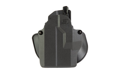 Safariland, Solis, Outside Waistband Holster, Fits SIG P320C with Small Light, Paddle/Belt Attachment, Laminate Construction, Black, Right Hand