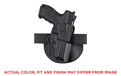 Safariland, Model 5198, Belt Holster, Fits Glock 17/22 4.5", 19/23 4", Right Hand, Plain Black