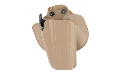 Safariland, 578 GLS, Pro-Fit, Wide Frame Holster, Right Hand, Flat Dark Earth, Long Slide, Paddle & Belt Loop Combo, SafariSeven Material
