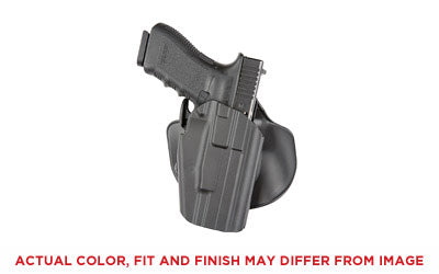 Safariland, 578 GLS, Pro-Fit, Wide Frame Holster, Right Hand, Plain Black, Standard (Similar to GL17/20/37), Slide Paddle & Belt Loop, SafariSeven Material