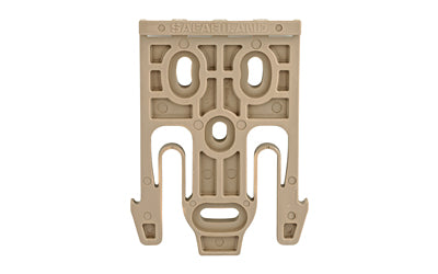 Safariland, Model 6004-19 Quick Locking System Holster Fork, Single Kit Only, Flat Dark Earth