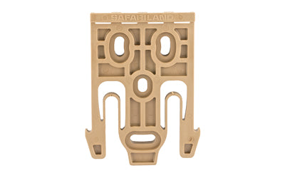 Safariland, Model 6004-19 Quick Locking System Holster Fork, Single Kit Only, Coyote Brown Finish