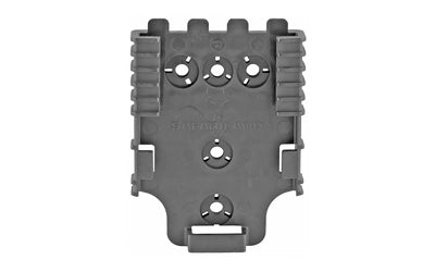 Safariland, Model 6004-22 Quick Locking System - Receiver Plate (QLS 22), Single Kit Only, Black Finish