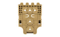 Safariland, Model 6004-22 Quick Locking System - Receiver Plate (QLS 22), Single Kit Only, Flat Dark Earth Brown