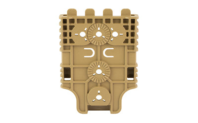 Safariland, Model 6004-22 Quick Locking System - Receiver Plate (QLS 22), Single Kit Only, Flat Dark Earth Brown