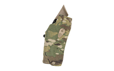 Safariland, 6354RDSO ALS Tactical Holster, Cordura Finish, Multicam, Fits GLOCK 19 MOS with Red Dot and X300 Sized Light, Laminate Construction, Right Hand