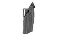 Safariland, Model 6360 ALS/SLS Mid-Ride Level III Retention Duty Holster, Fits Glock 17/22 with Light, Right Hand, Plain Black Finish