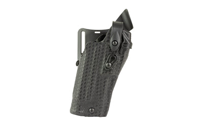 Safariland, 6360RDS Tactical Holster, STX Basketweave Finish, Black, Fits S&W M&P 9 Core with Red Dot and X300, Laminate Construction, Right Hand