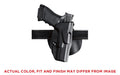Safariland, Model 6378 ALS Paddle Holster, Fits Glock 17/22, Right Hand, STX Tactical Black