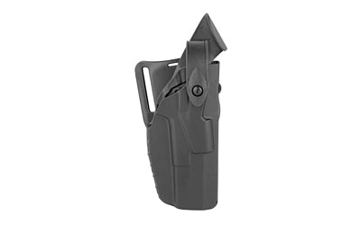 Safariland, 7360, 7TS, ALS/SLS Mid-Ride Level-III Retention Holster, Right Hand, Black, Fits Glock 17, Plain, Polymer