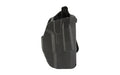 Safariland, 7371 7TS, ALS, Automatic Locking System, Outside the Waistband Paddle/Belt Loop Holster, Fits Glock 43/43X/43X MOS/and Springfield Hellcat, Plain Finish, Black, Right Hand