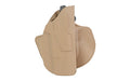 Safariland, 7378 7TS ALS Concealment Holster, Fits Glock 19/23, Kydex, Flat Dark Earth, Flexible Paddle and Belt Loop, Right Hand