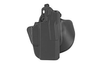 Safariland, Model 7378, 7TS, ALS Slim Concealment Holster w/ Flexible Paddle and Adjustable Belt Loop, Fits 1911 Commander, Kydex, Black, Right Hand