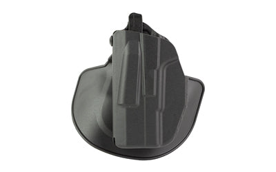 Safariland, 7378 7TS, ALS, Automatic Locking System, Outside the Waistband Paddle/Belt Loop Holster Combo, Fits Glock 43/43X/43X MOS/and Springfield Hellcat, Plain Finish, Black, Left Hand