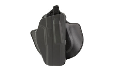 Safariland, 7378 7TS, ALS, Automatic Locking System, Outside the Waistband Paddle/Belt Loop Holster Combo, Fits Glock 48, Plain Finish, Black, Right Hand