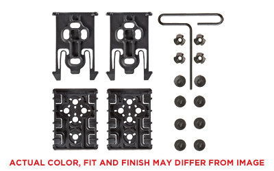 Safariland, ELS, Platform Kit, Black, 2 Male & 2 Female, Screws, Polymer