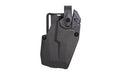Safariland, Vault, OWB Paddle Holster, Fits Glock 17/19 w/TLR1, Laminate Construction, Black, Right Hand