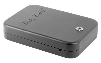 SnapSafe, Lock Box, X-Large, 10" x 7" x 2", Key Lock, 16 Gauge Steel, Cable Included, Black Finish