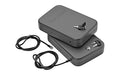 SnapSafe, Lock Box, X-Large, 10" x 7" x 2", 2 Pack, Keyed Lock, 16 Gauge Steel, Cable Included, Black, 2 Pack