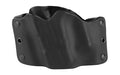 Stealth Operator Holster, Compact Model, Open Bottom Muzzle, Fits Glock 17/19/20/26/30/34/40/41/43, H&K P30/VP9, Ruger SR Series, 1911 Commander, Sig Sauer P224/P226/P229, S&W M&P 22/9/40/45/Pro Series/Shield, CZ 75 SP-01, and Many More, Left Hand, Black