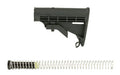 Spike's Tactical, Complete M4 Stock Kit, Includes ST-T2 Buffer, Buffer Tube, Buffer Spring, Castle Nut, End Plate, Fits AR-15 Rifles, Black
