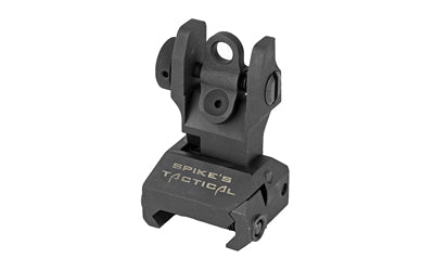Spike's Tactical, Rear Folding Sight, Black
