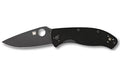 Spyderco, Tenacious, 3.39" Folding Knife, Plain Edge, VG10/Black, Black G10 Handle