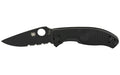 Spyderco, Tenacious Lightweight, 3.39" Folding Knife, Black, 8Cr13MoV