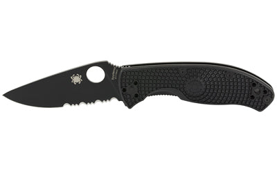 Spyderco, Tenacious Lightweight, 3.39" Folding Knife, Black, 8Cr13MoV