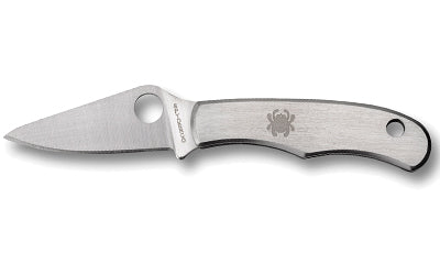 Spyderco, Bug, 1.27" Folding Knife, Stainless Finish, Black