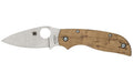 Spyderco, Chaparral SlipIt, Folding Knife, 2.77" Drop Point Blade, CTS XHP Blade Steel, 6.33" Overall Length, SlipIt Lock, Satin Finish, Silver Blade, Maple Handle