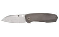 Spyderco, TECNHO 3, Folding Knife, 2.64" Drop Point Blade, CTS XHP Blade Steel, 6.32" Overall Length, R.I.L. Lock, Satin Finish, Silver Blade, Gray Titanium Handle