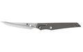 Spyderco, Cobol, Folding Knife, 3.63" Tanto Blade, 8.25" Overall Length, Bohler M390 Blade Steel, Plain Edge, Satin Finish, Silver, Gray Titanium Handle, Slipit Lock