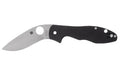 Spyderco, Retract, Folding Knife, 3.4" Recurve Blade, 7.79" Overall Length, 9Cr18MoV Blade Steel, Plain Edge, Satin Finish, Silver, G-10 FRN Handle, Liner Lock