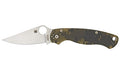 Spyderco, Para Military 2, 3.45" Folding Knife, Plain Edge, Satin Finish, CPM-S45VN, G-10 Digital Camo Grip