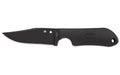 Spyderco, Street Beat Lightweight, 3.5" Fixed Blade Knife, Plain Edge, VG-10 Blade, Kraton Handle, Includes Sheath and G-Clip