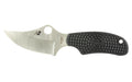 Spyderco, ARK, 2.56" Fixed Blade Knife, Lightweight, H2, Black, Includes Sheath