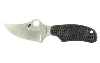 Spyderco, ARK, 2.56" Fixed Blade Knife, Lightweight, H2, Black, Includes Sheath